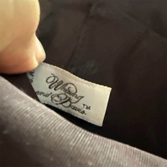 VTG Whiting & Davis Black Mesh Evening Purse Swarovski Crystal Clasp 6.5" Bag - Picture 6 of 9